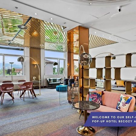 Becozy Au Parc Retro Edition Self-Check-In Rooms & Studios Fribourg Ngoại thất bức ảnh