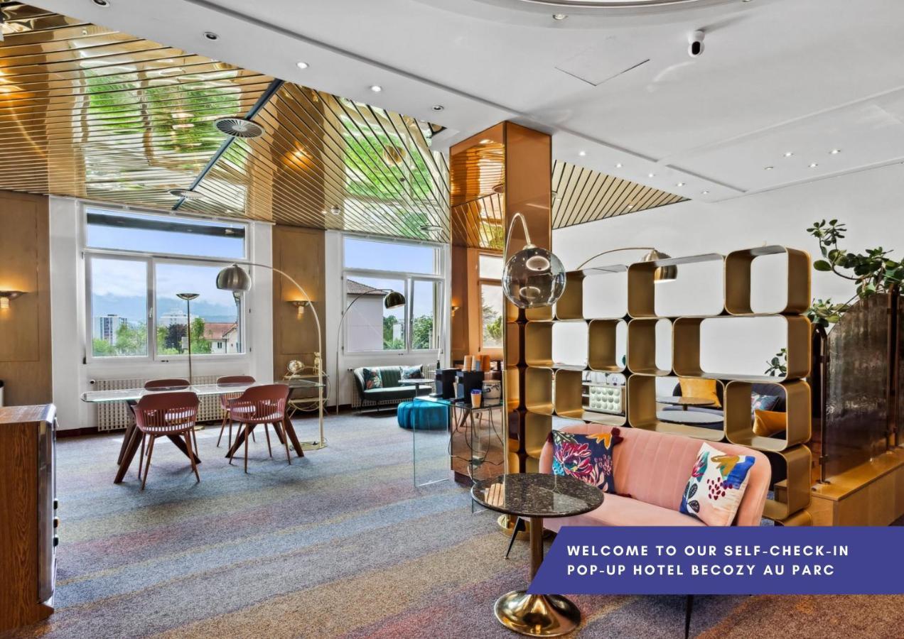 Becozy Au Parc Retro Edition Self-Check-In Rooms & Studios Fribourg Ngoại thất bức ảnh