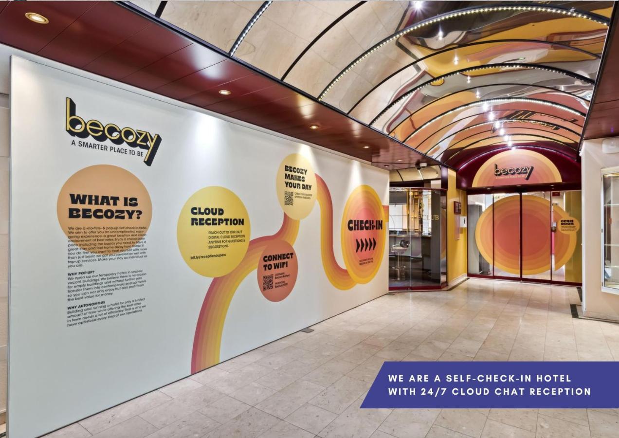 Becozy Au Parc Retro Edition Self-Check-In Rooms & Studios Fribourg Ngoại thất bức ảnh