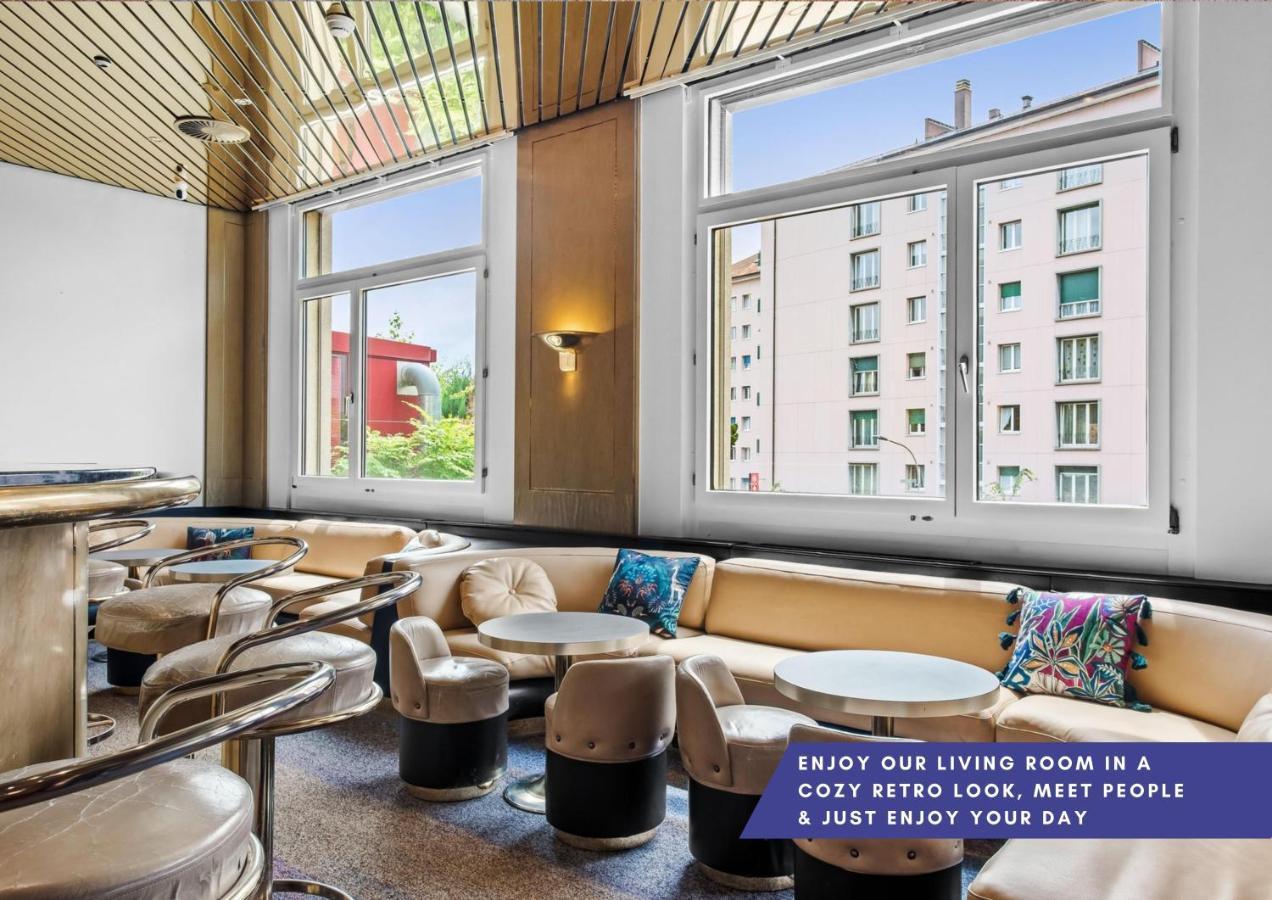 Becozy Au Parc Retro Edition Self-Check-In Rooms & Studios Fribourg Ngoại thất bức ảnh