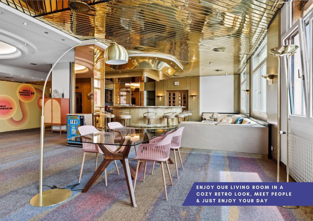 Becozy Au Parc Retro Edition Self-Check-In Rooms & Studios Fribourg Ngoại thất bức ảnh