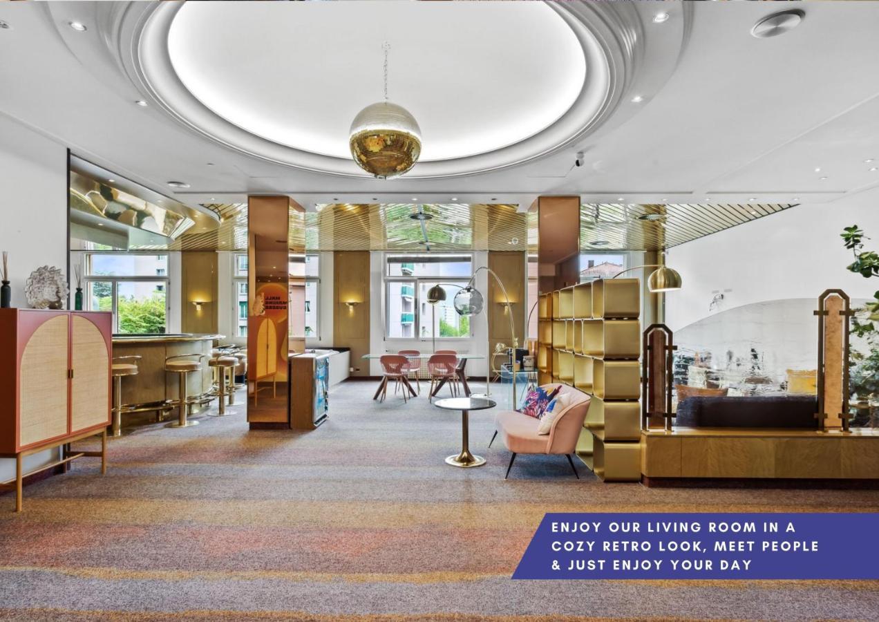Becozy Au Parc Retro Edition Self-Check-In Rooms & Studios Fribourg Ngoại thất bức ảnh